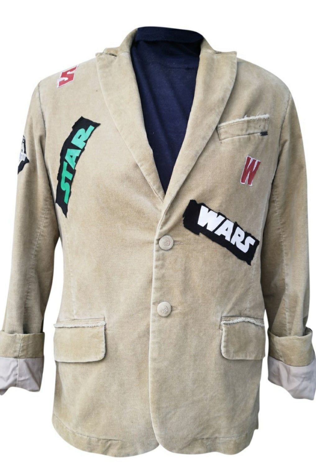 Vintage wool blazer with STAR WARS theme