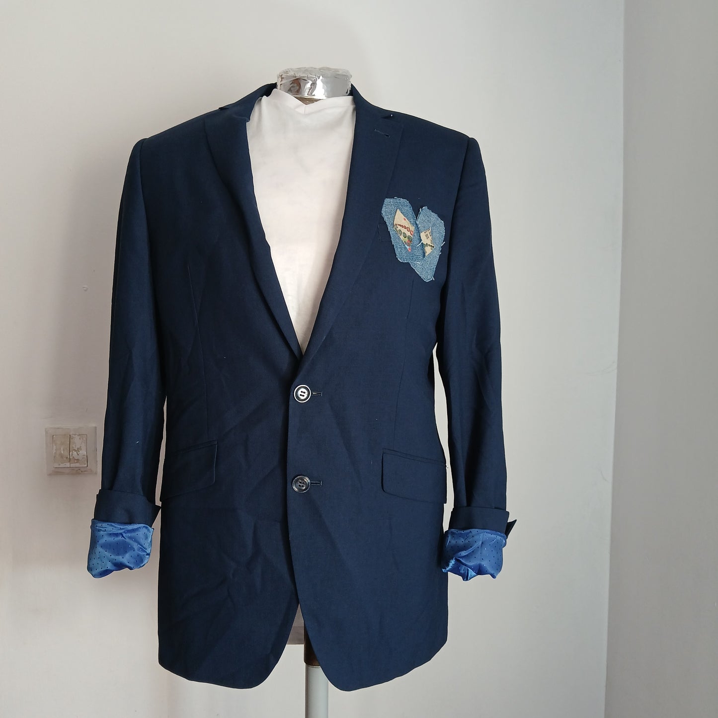 Blazer with patches - Joker tableau theme