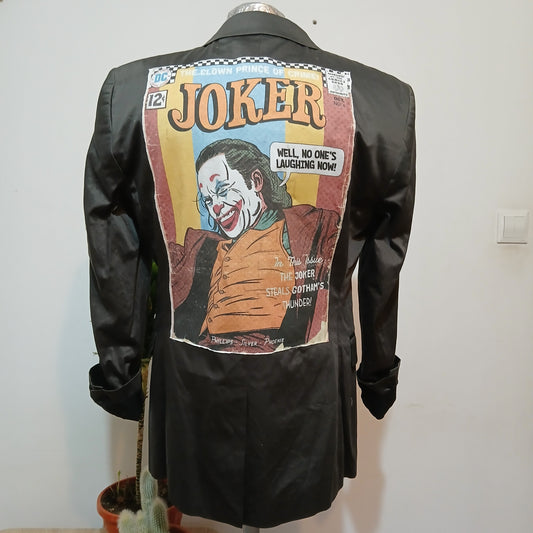 Oversize jacket  - Joker tableau patch