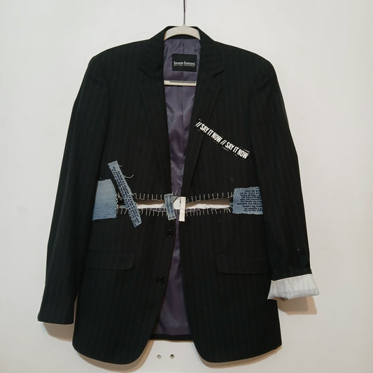 Blazer underwhelming reinvented with patches