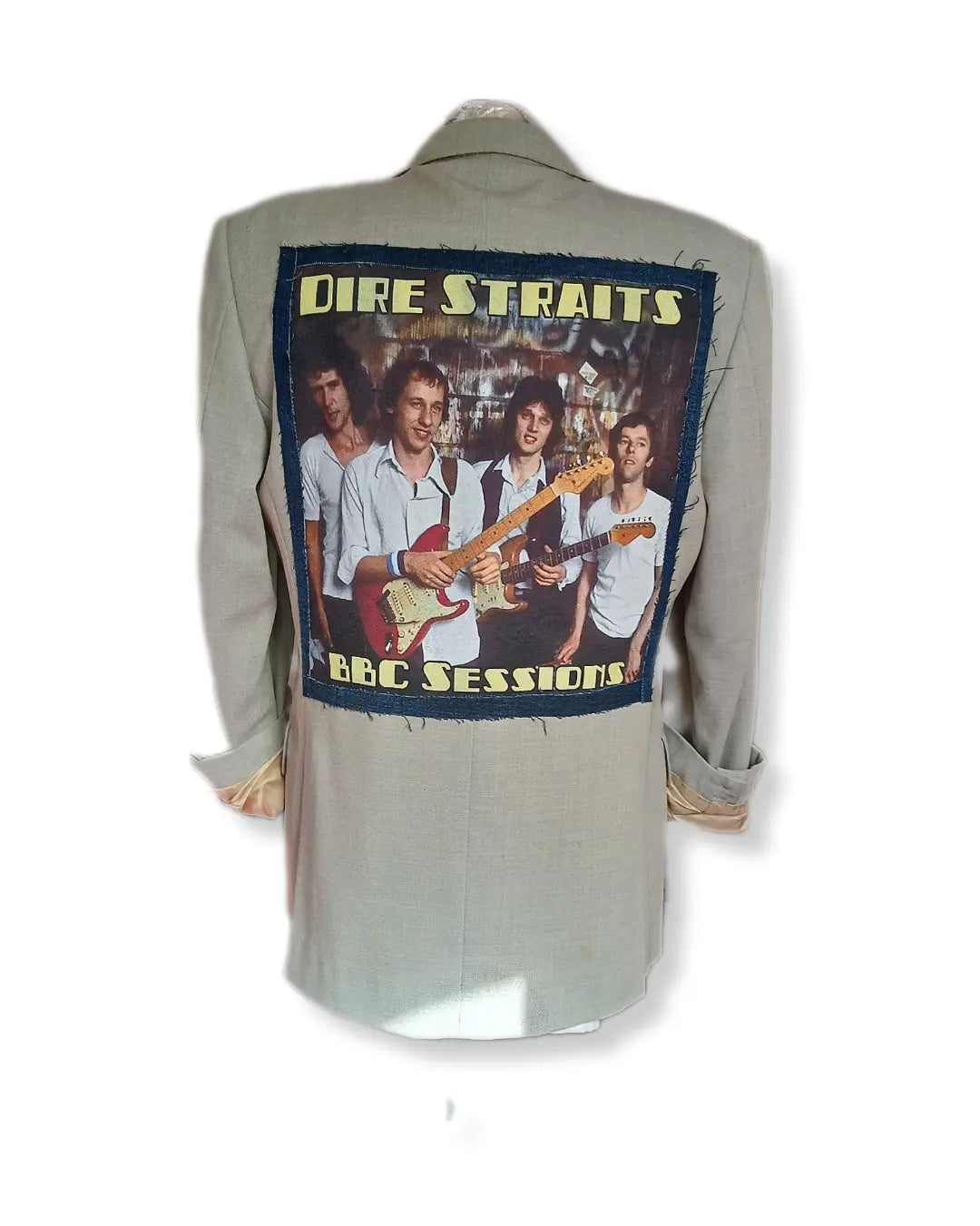 DIRE STRAITS patch on finest wool jacket