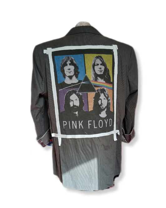 PINK FLOYD tableau patch on oversized style jacket